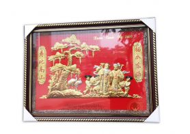 Tranh mừng thọ khổ 60x80