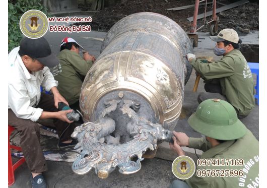 Đúc chuông chùa, nhận đúc chuông đồng