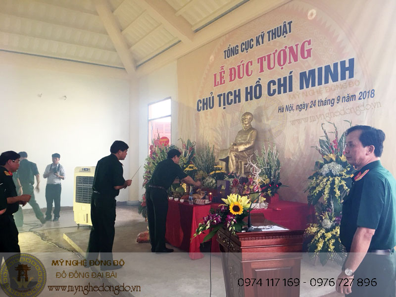 Đúc tượng chân dung Bác Hồ đúc tượng bác hồ bằng đồng