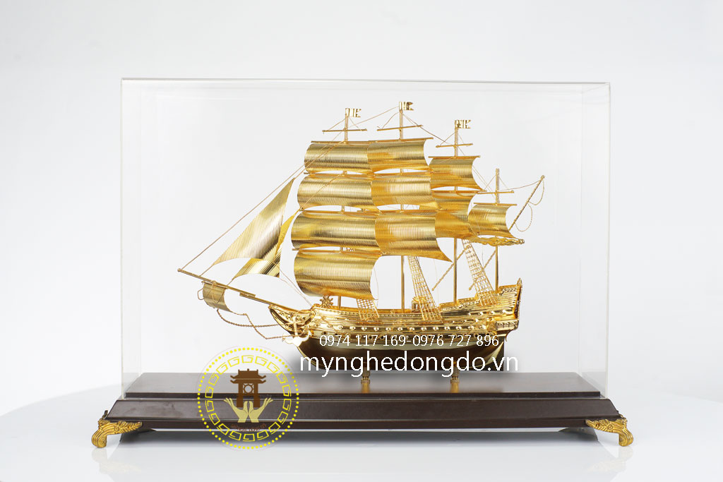mô hình thuyền buồm phong thủy