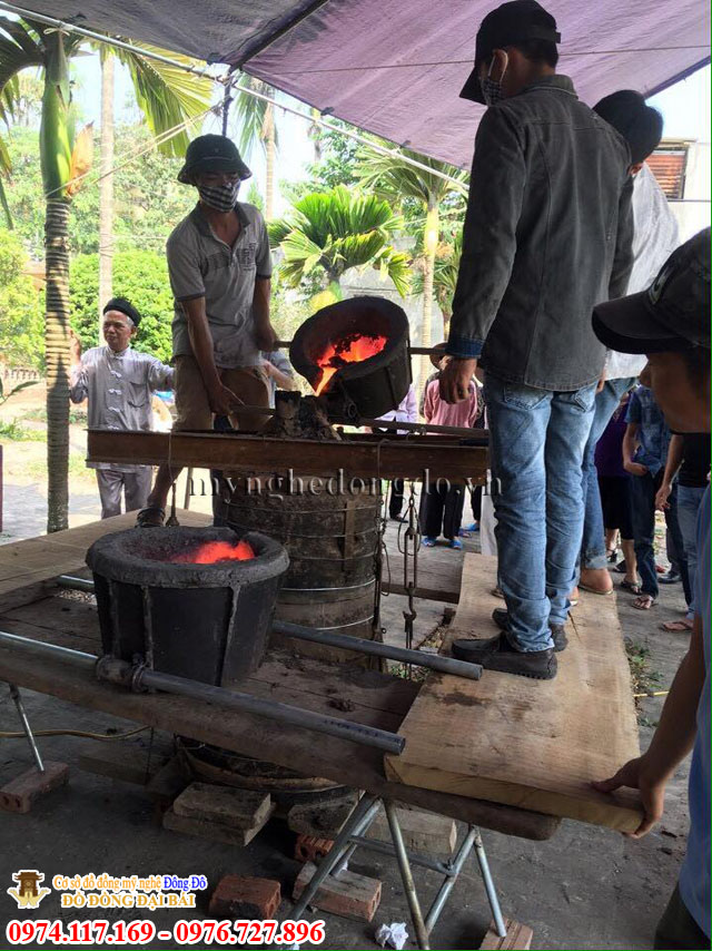 Quy trình đúc chuông đồng quy trình đúc chuông